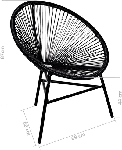Fine Living Acapulco Chair - Black