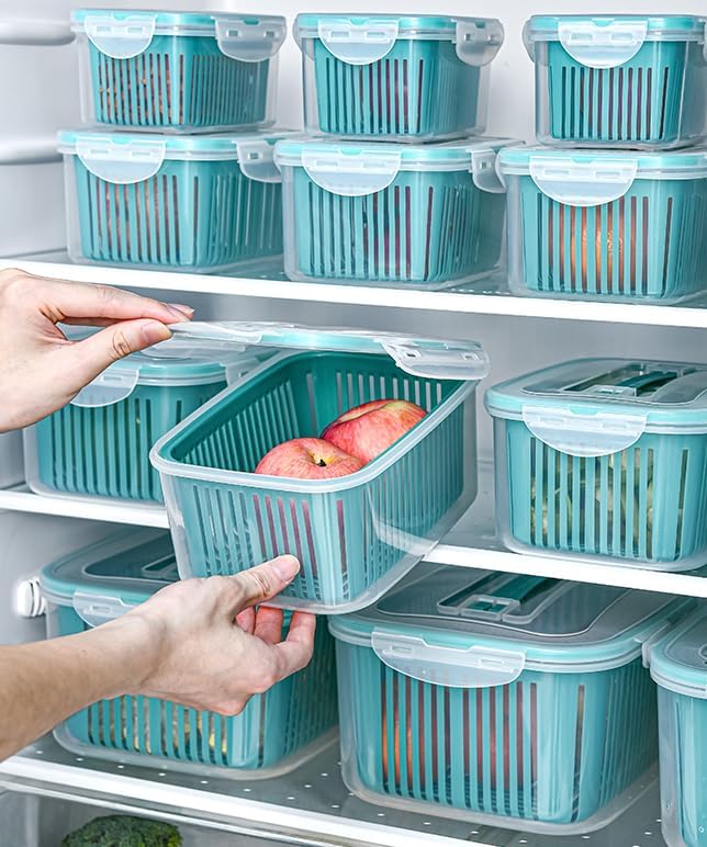 Multifunctional Airtight Drainer Food Storage