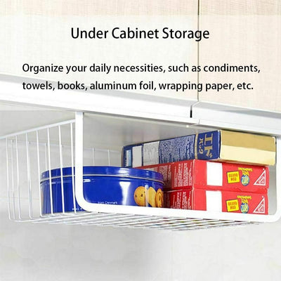 Fine Living Hanging Storage baskets-Black