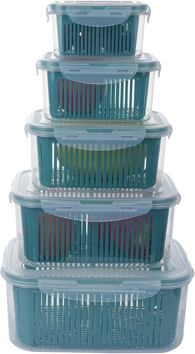 Multifunctional Airtight Drainer Food Storage