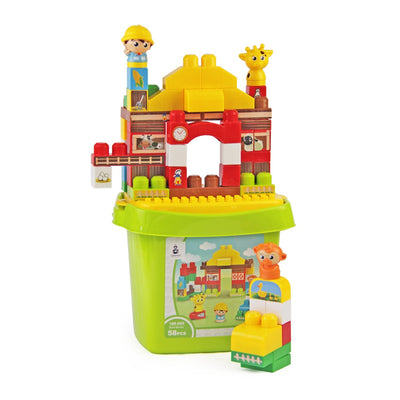 Jeronimo Block Bucket - Yellow 58pc