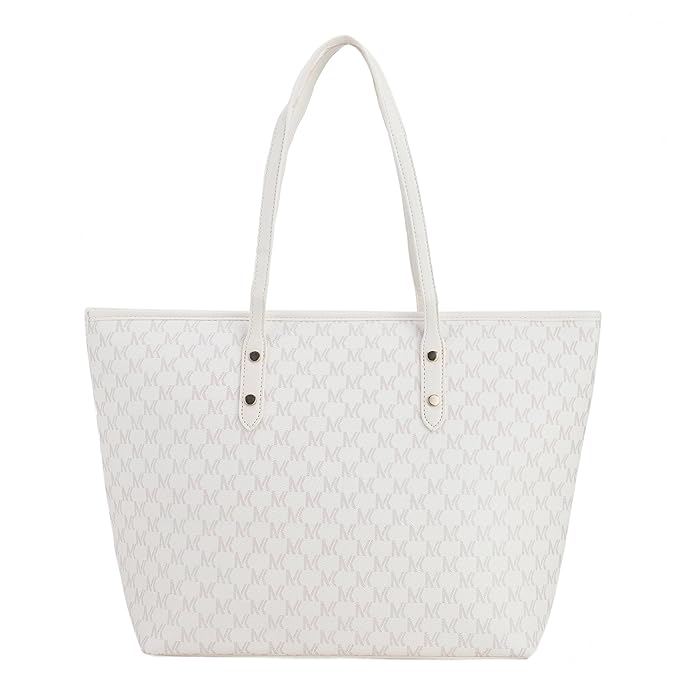 Vinova Tote 2pc - White/Grey