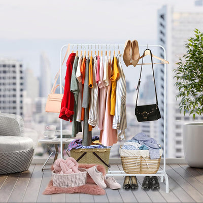 Fine Living - Clothing Rail - Black
