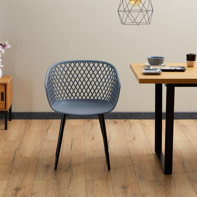 Paloma Chair - Grey - Fine Living
