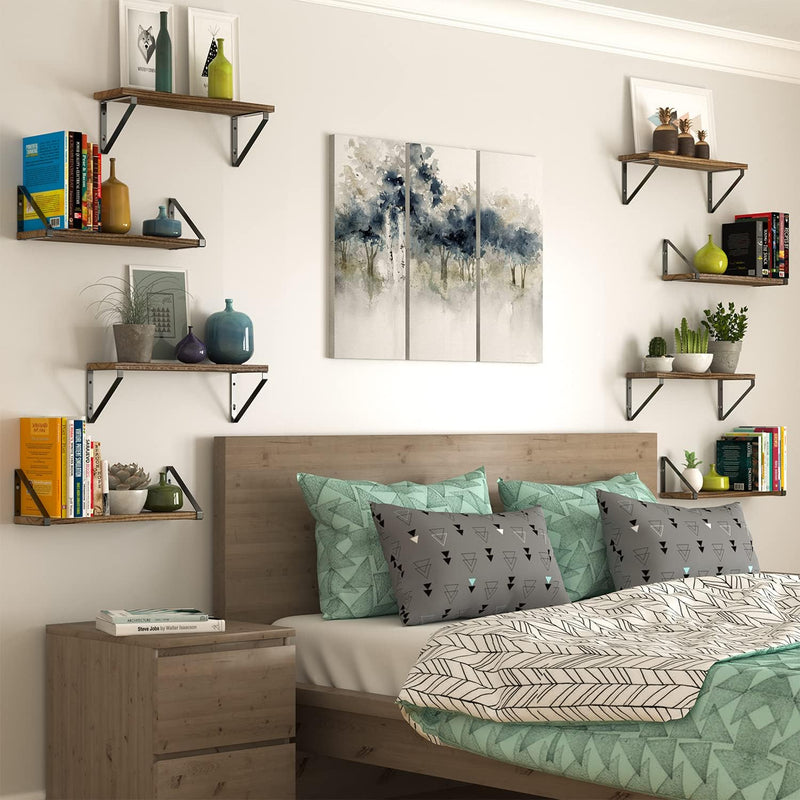 2 Shelf Wall Mounted Storage Rack - Fine Living