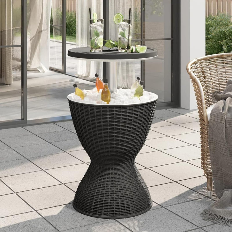 Rattan Drum Ice Cooler - Fine Living