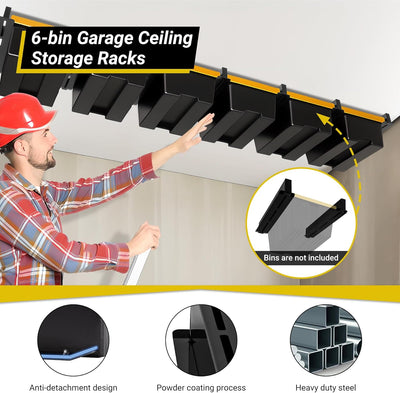 Overhead Garage Storage Rack