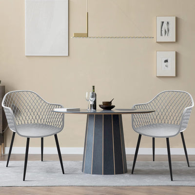 Paloma Chair - White - Fine Living
