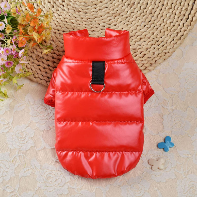 Snoozle Dog Jacket - Mediuml - Red - Rex
