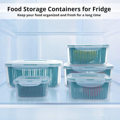 Multifunctional Airtight Drainer Food Storage