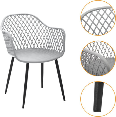 Paloma Chair - White - Fine Living