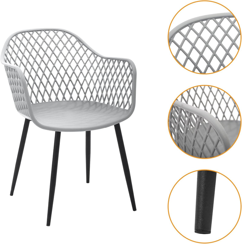 Paloma Chair - White - Fine Living