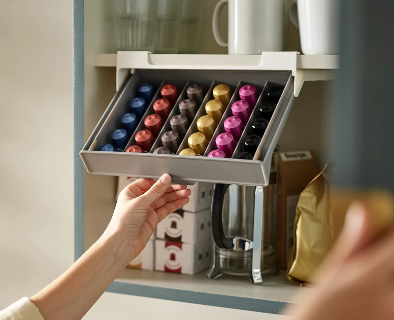 Under-shelf Coffee Pod Drawer - Fine Living