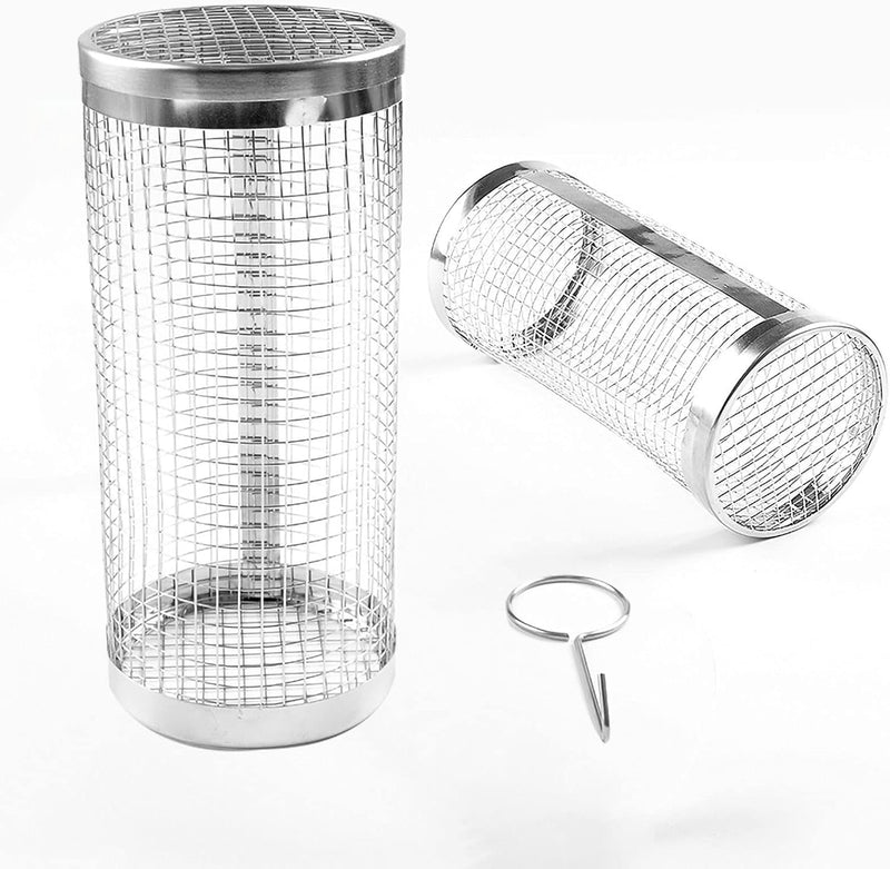 Rolling Grill Basket - Fine Living, 2pcs set