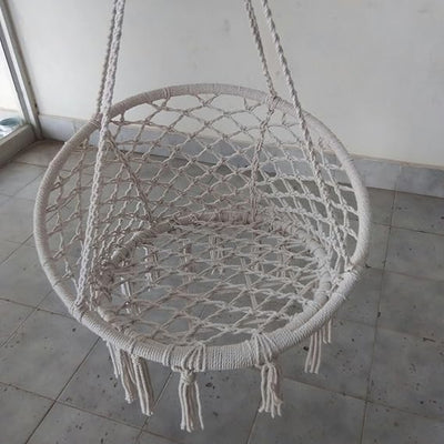 Tahiti Crochet Hammock- White