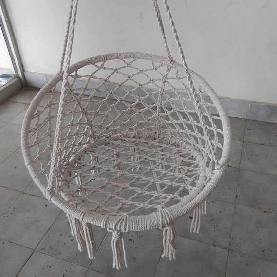 Tahiti Crochet Hammock- White