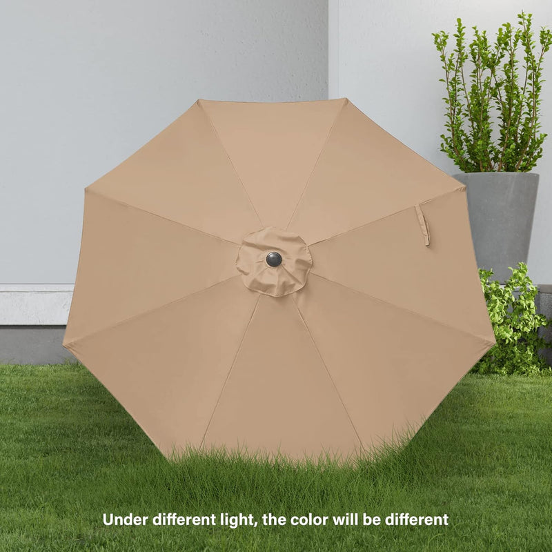 Solar Powered Tilt Outdoor Umbrella