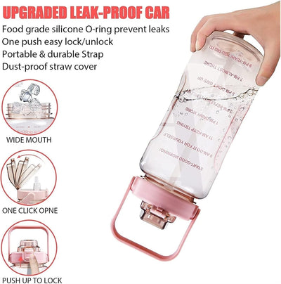 Water Bottle Pouch-Pink
