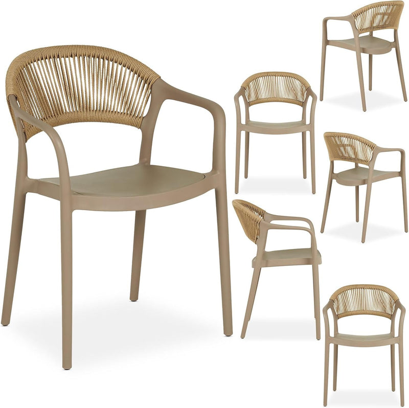Oslo Rope Chair - Beige - Finery