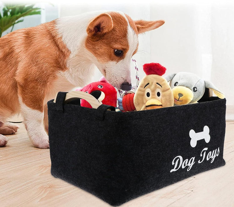 Felt Pet Storage Bag - Black - Rex