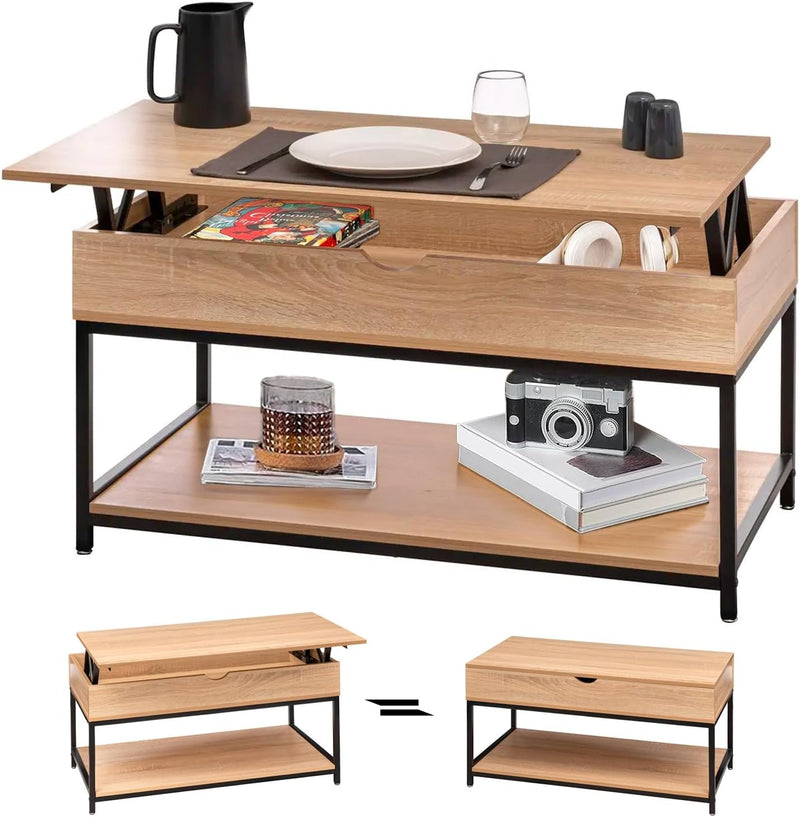 Lofta Lift 2 Tier Coffee Table - Fine Living