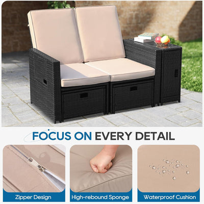 Zanzibar 5pc Patio Set - Finery