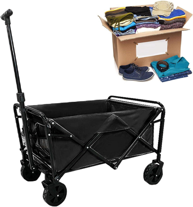 Multiuse Foldable Cart - Black