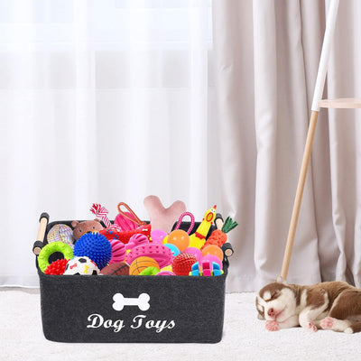 Felt Pet Storage Bag - Black - Rex