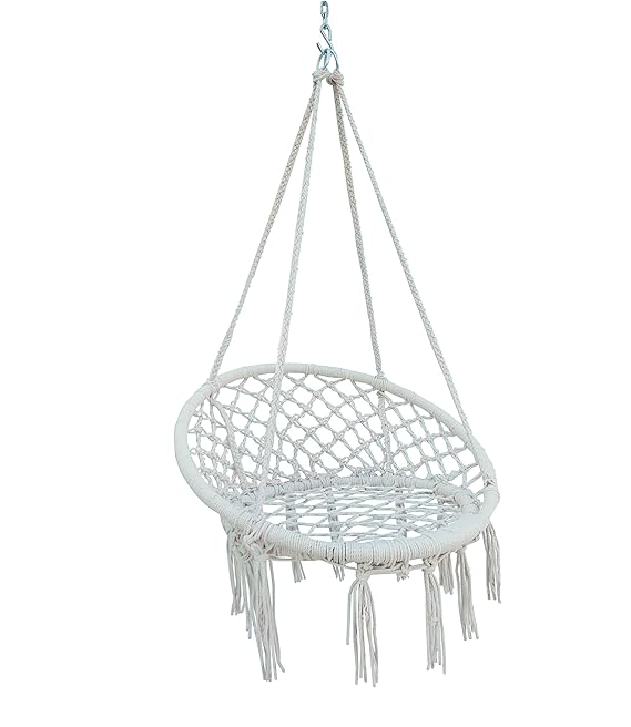 Tahiti Crochet Hammock- White