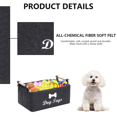 Felt Pet Storage Bag - Black - Rex