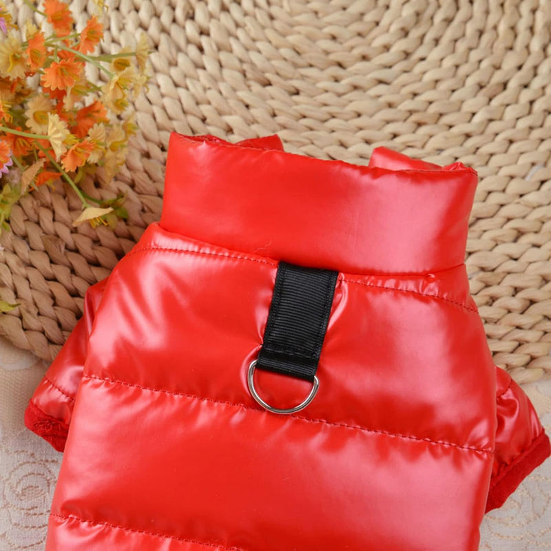 Snoozle Dog Jacket - Mediuml - Red - Rex