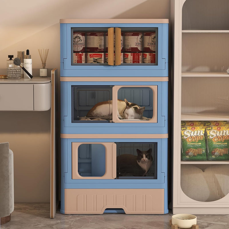 Nala Cat Foldable Villa- Rex