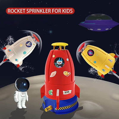 Rocket Space Sprinkler - White