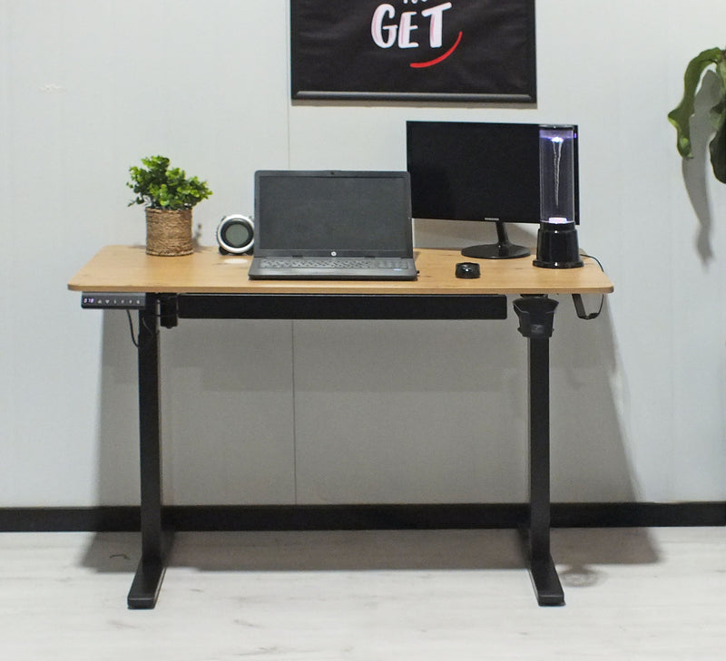Versa Height Adjustable Desk - L. Wood - Fine Living