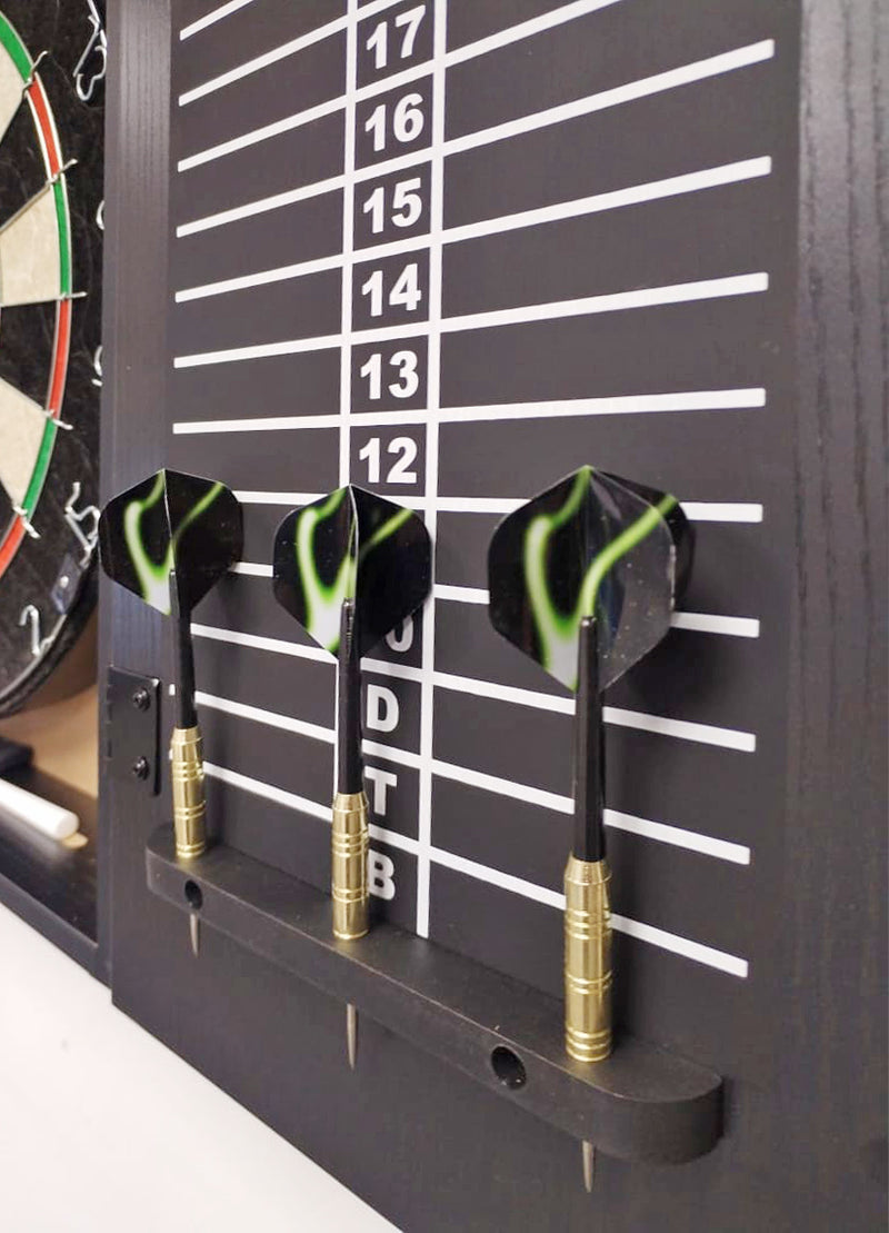 GetUp Classic Dartboard with Cabinet