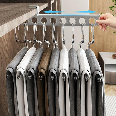 Push Pull Clothes Hanger