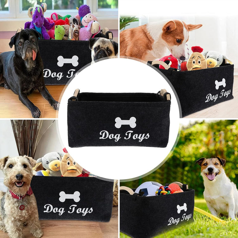 Felt Pet Storage Bag - Black - Rex