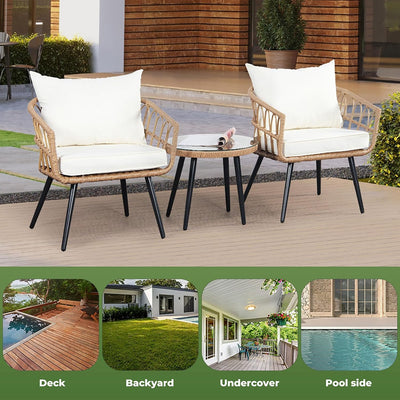 Seychelles  3pc Patio Set - Fine Living
