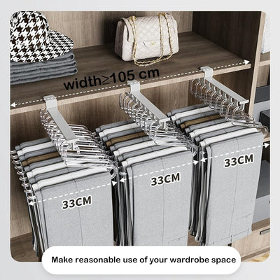 Push Pull Clothes Hanger
