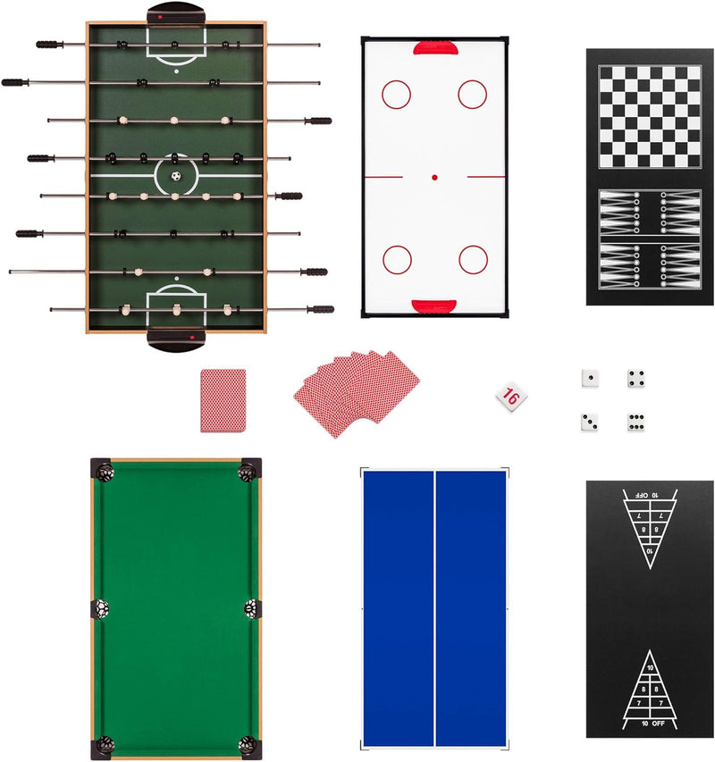 4ft 10in1 Multi-function Games Table