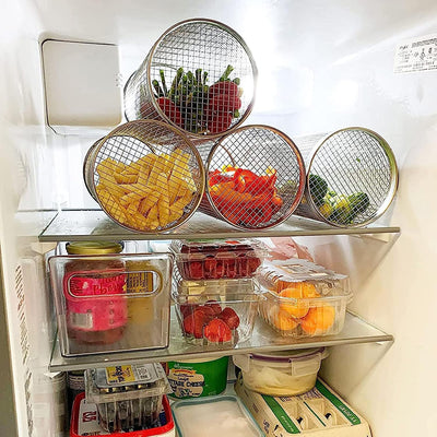 Rolling Grill Basket - Fine Living, 2pcs set