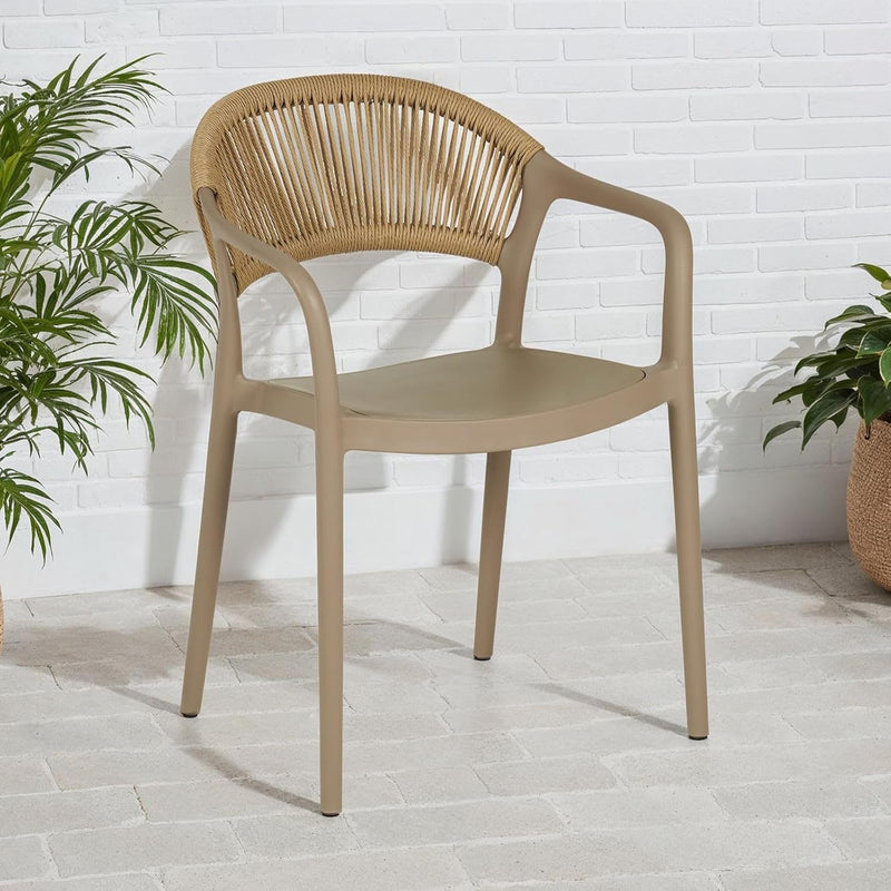 Oslo Rope Chair - Beige - Finery
