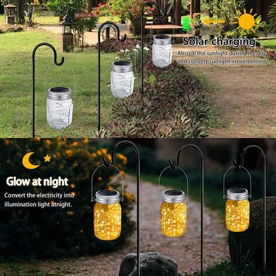 LED Solar Jar Light