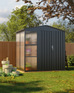 Outdoor Prefabricated Garden Shed (Hinged Door)