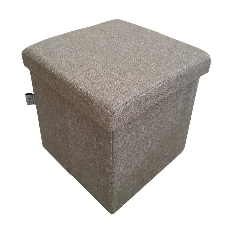 Storage Ottoman Double - Light Grey