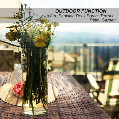 Rattan Patio Storage Box - Urban Grey