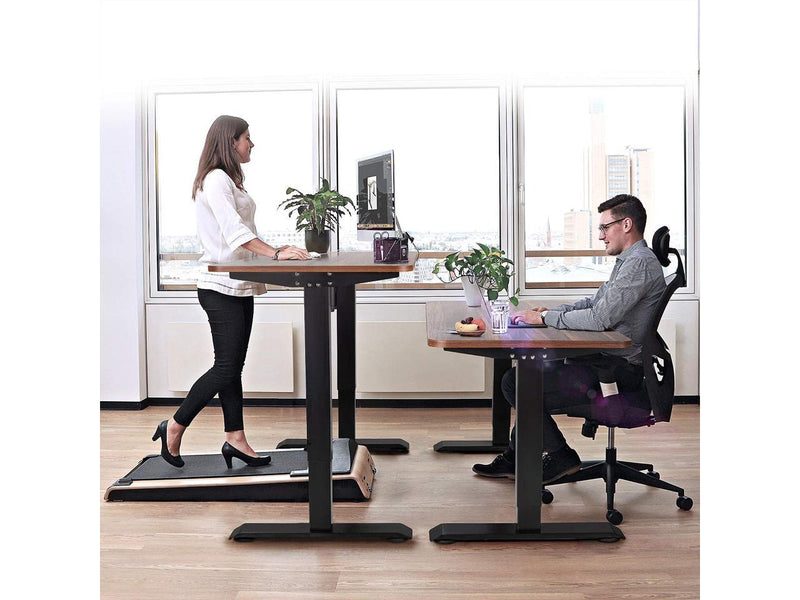 Height Adjustable Office Desk - Black