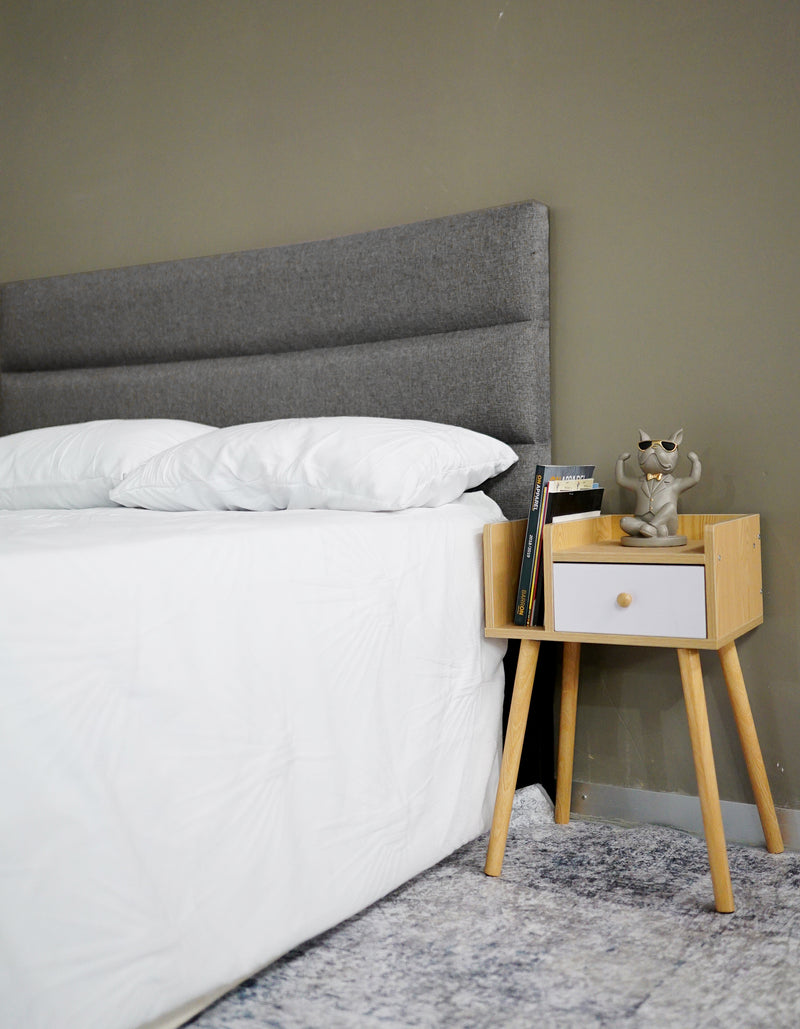 Alaska Headboard - Queen - Norwich Dark Grey
