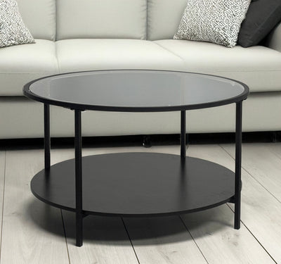 Roslin 2 Tier Round Coffee Table - Fine living