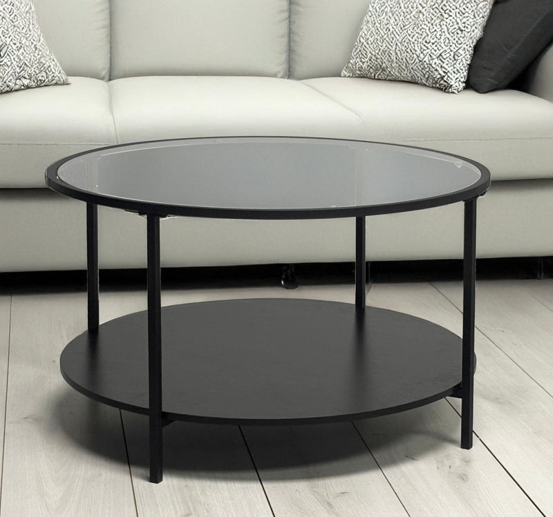 Roslin 2 Tier Round Coffee Table - Fine living